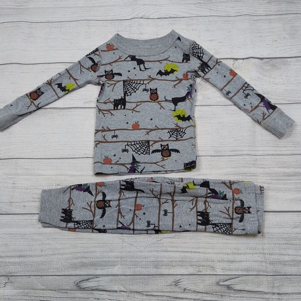 2 Hanna Andersson Witch & Friends Halloween Pajamas